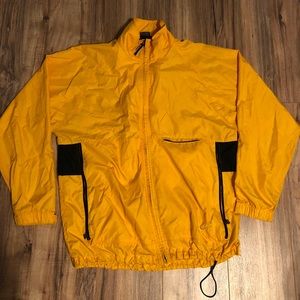Vintage Nike Yellow Zip Up Windbreaker